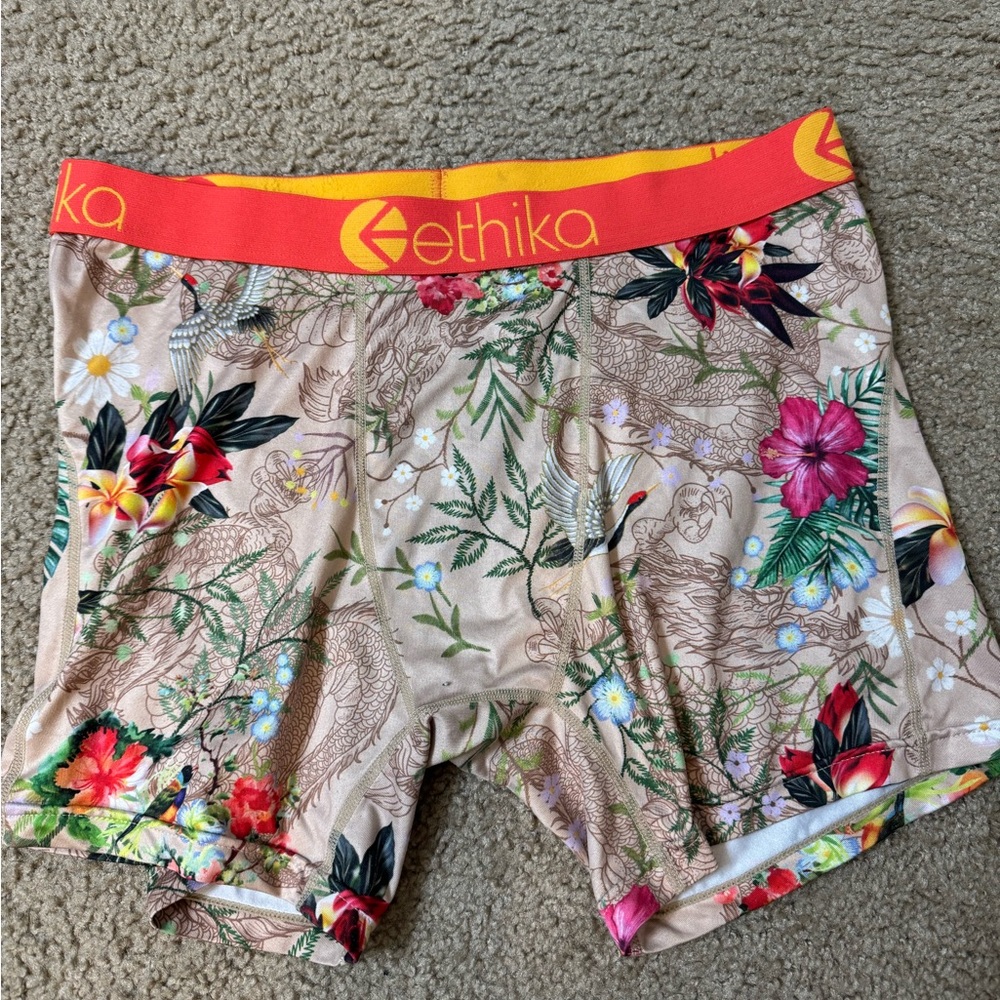 Ethika Floral Boxer Briefs